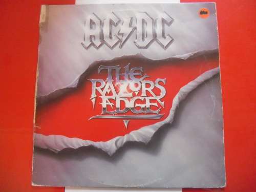 RARE!!! ACDC - THE RAZORS EDGE VINYL, LP, RECORD